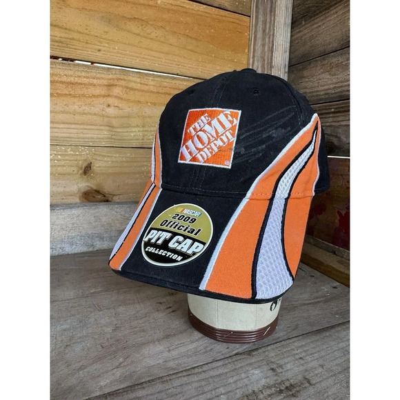 Autographed Tony Stewart #20  Nascar Hat Home Depot Official Pit Cap - Picture 9 of 16